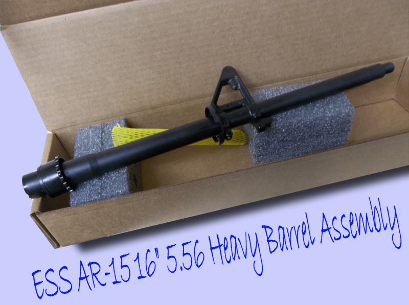 ESS AR-15 16" 5.56 Heavy Barrel Assembly Phosphate Coated